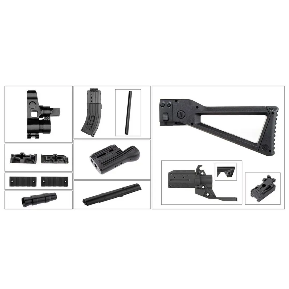 

Worker STF-W030 NO.105 C Style Mod Kits Set With Black Adaptor for Nerf N-Strike Elite Stryfe Blaster Toy Gun Accessories