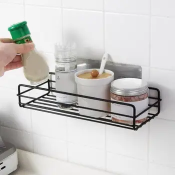 

Iron Kitchen Tissue Rack Holder Safety and Reliability Practical Bathroom Toilet Roll Paper Storage Organizer 27.5x11x5.5cm