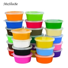 Детские игрушки 24 шт./компл. подарок Пластик тонкая ручная работа, мягкие набор образовательных пластилиновые игрушки для детей разведки красочные Пластик