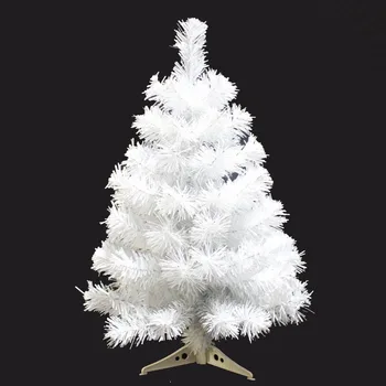 

60/90 CM Encryption White Tree Mini Artificial Christmas Plastic Decoration Family Christmas Decoration Ornament Christmas Gift