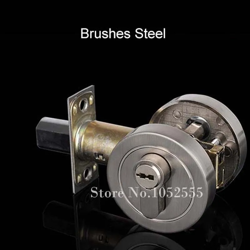 

Super C-class Brass Cylinder Deadbolt Door Lock Security Dead Bolt Locks+3 Keys