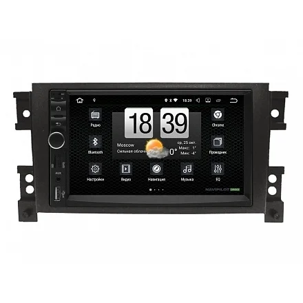 Штатная магнитола NavPilot DROID7 NPD7-CV-7272-07 GV для Suzuki Grand Vitara(2005-)(+ Камера заднего вида в подарок