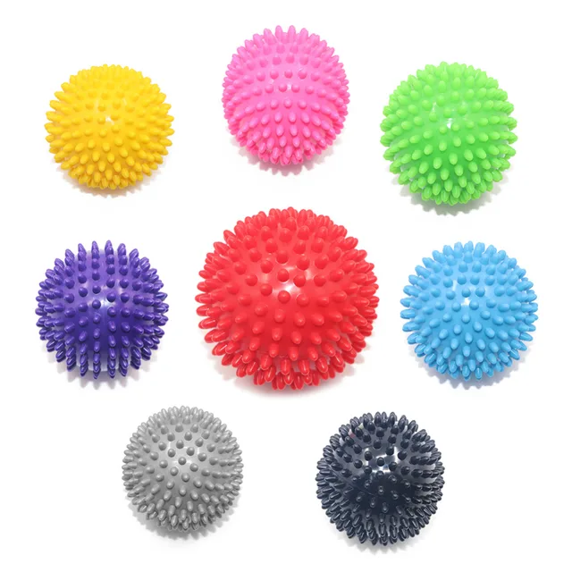 7.5CM/9CM PVC Massage Balls Roller Yoga Fitness Balls Muscle Relax