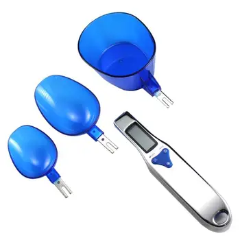

Digital Scale Spoon LCD Display Kitchen Spoon Scale 500g/0.1g Electronic Measuring Spoon Scales with 3 Detachable Spoon