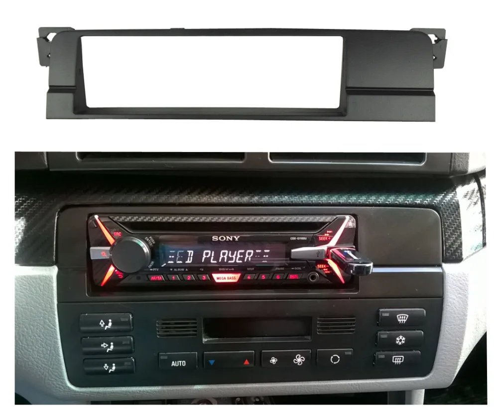 BMW 3 ø E46 1998-2005   1 Din  ٸ DVD ׷ г  Ʈ Ʈ ŰƮ    ÷Ʈ 