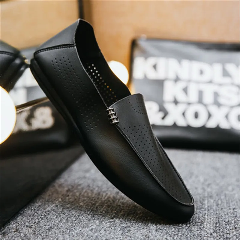 leather lined flats