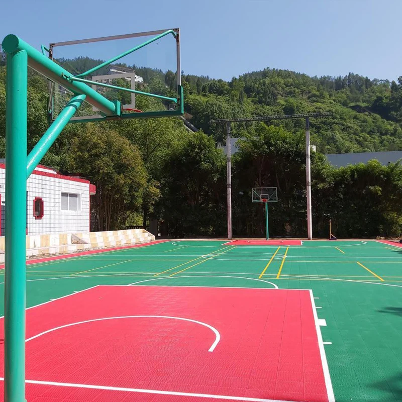 

BeableCE Recycled Anti-slip PP Plastic Portable Interlocking Multiuse Sport Flooring Outdoor Basketball Badminton Court