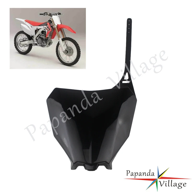 Enduro Off Road Numero Di Plastica Piatti Motocross Nome Del Pannello Anteriore Per Honda Crf250R Crf450R 2017-2020 Crf250Rx 2019 Crf450Rx 2017