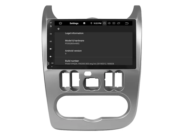 PX5 Octa(8)-Core Android 9,0 автомобильный dvd-плеер для RENAULT DUSTER 2012 автомобильный аудио gps Мультимедиа Навигация
