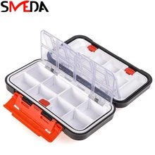 Портативная Рыболовная Снасть двойная коробка для хранения сжимающее давление приманка крючковые приманки Pesca аксессуар ABS Приманки Снасти Коробка