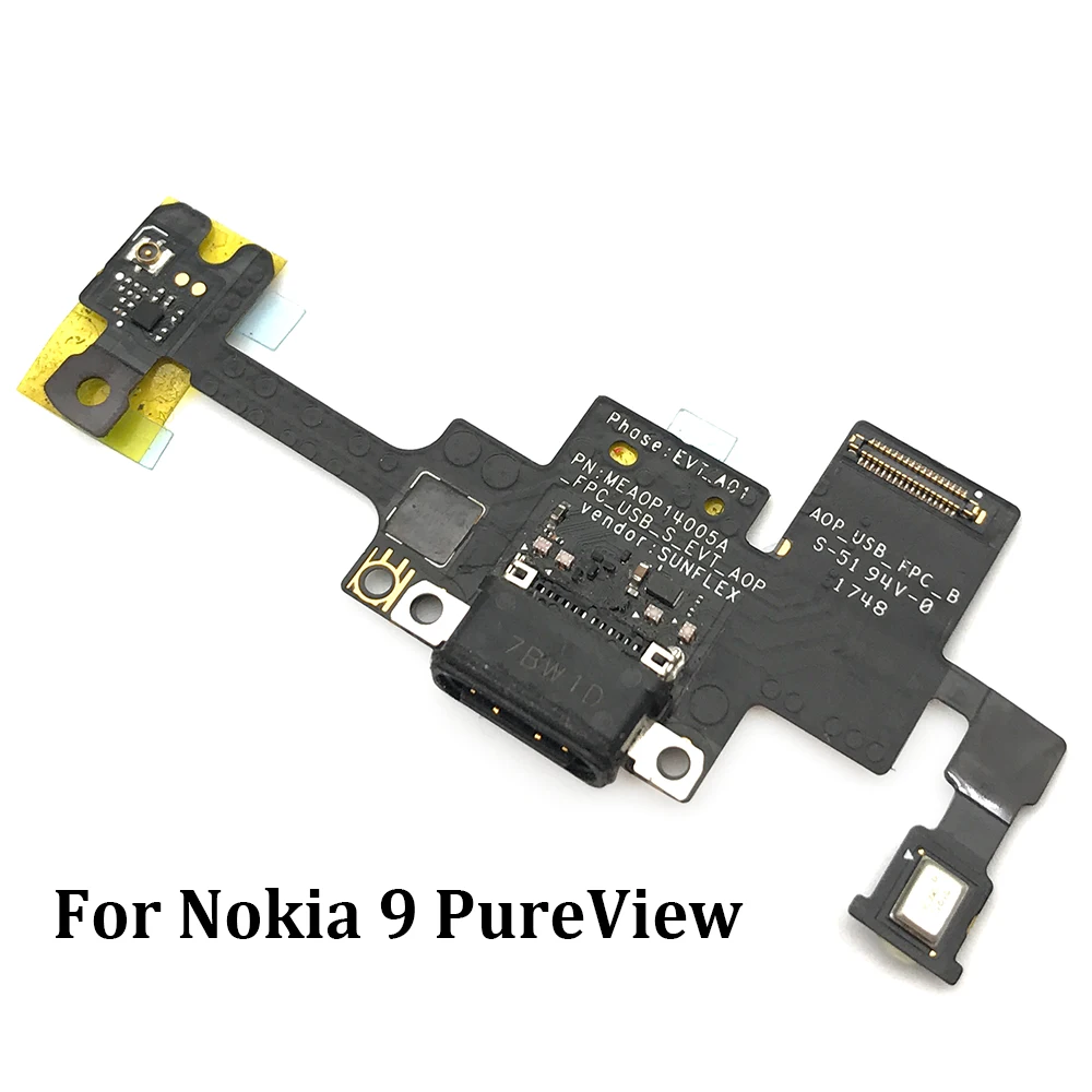 Плата зарядного устройства PCB Flex для Xiaomi Mi Note 3 USB порт разъем док-станция зарядный
