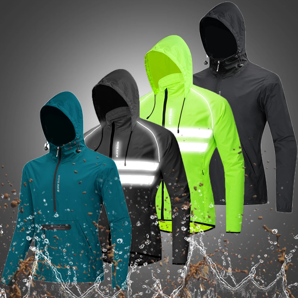 Hooded Caps Thin Reflective Cycling Jackets Windproof Women AliExpress