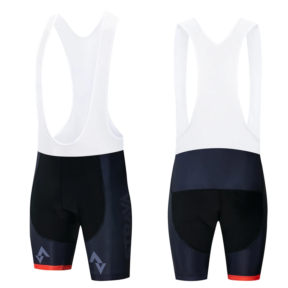 one shorts STRAVA велосипедные шорты 9D гелевая накладка мужские Нескользящие гелевые велосипедные шорты MTB велосипедный короткий нагрудник брюки колготки - Цвет: one shorts