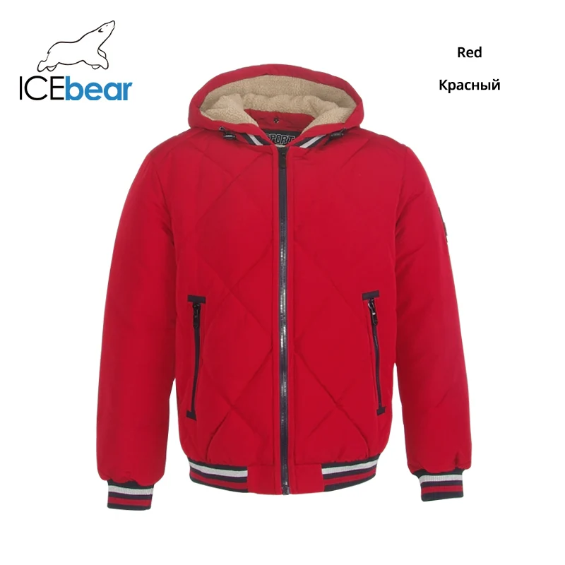 M305 ICEbear Новая зимняя мужская куртка Высокое качество Мужская куртка ветрозащитная Теплая мужская одежда MWD19857I - Цвет: M305