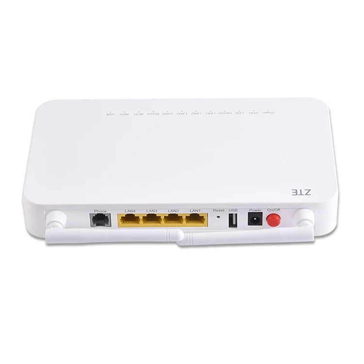 With antenna ZTE F660 V5.2 onu gpon 1 port ge 1GE+3FE+1Port+WIFI ont ZTE GPON ONU V5.2