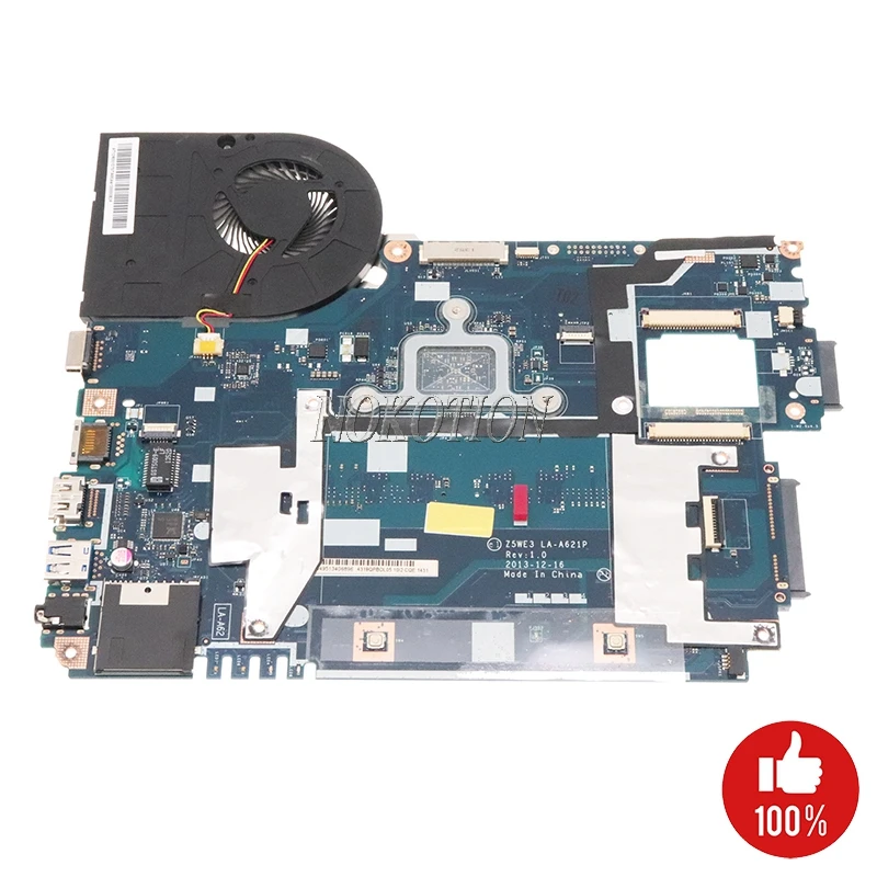NOKOTION для Acer aspire E1 510 2500 материнская плата ноутбука NBY4711002 NB.Y4711.002 Z5WE3 LA A621P DDR3 SR1SG N2820