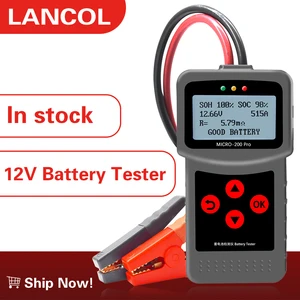 Image 2 - Lancol micro200pro 12V voiture batterie testeur capacité de la batterie numérique automobile résistance testeur fournisseur outil 40 à 2000cca 