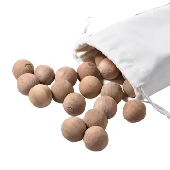 

Cedar Balls Natural Cedar Blocks Moth Protection Aromatic Cedar Balls For Clothes Closets Drawers