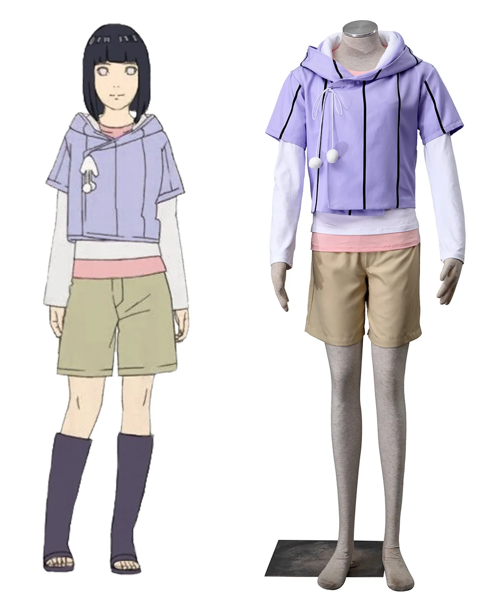 Boruto The Movie Hyuga Hinata Cosplay Costume - Cosplay Costumes -  AliExpress