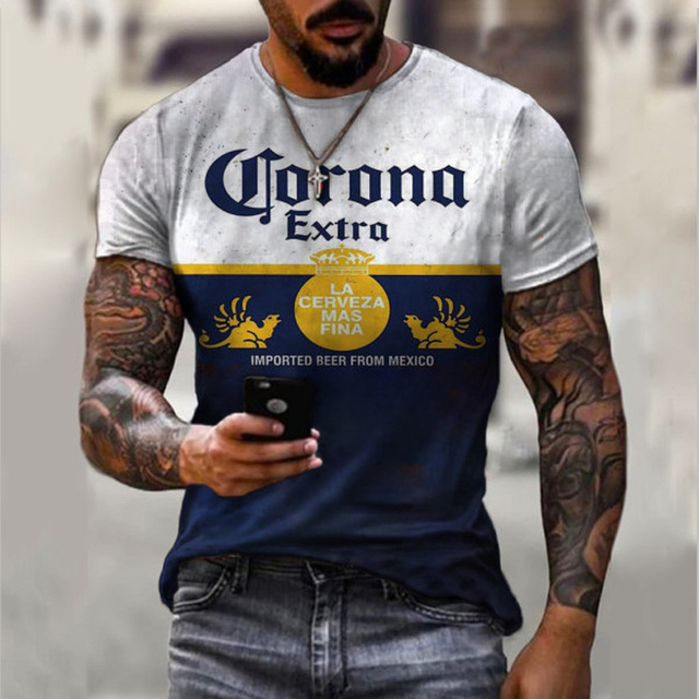 Pointed Star 3D Print T Shirt Men Round Neck Loose Short Sleeved Tees Street Casual Harajuku Style Oversize T Shirt