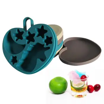 

Innovative Silicone Heart Mold Easy To Move Ice Cubes Mold Candy Mold Ice Silicone Mold Party Supply