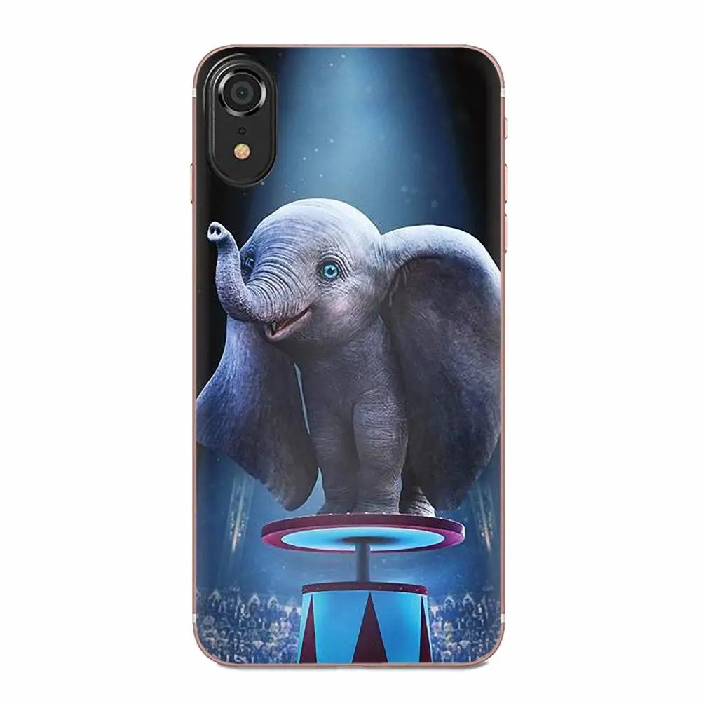Dumbo милый слон для samsung Galaxy Note 5 8 9 S3 S4 S5 S6 S7 S8 S9 S10 5G mini Edge Plus Lite Мягкий ТПУ чехол