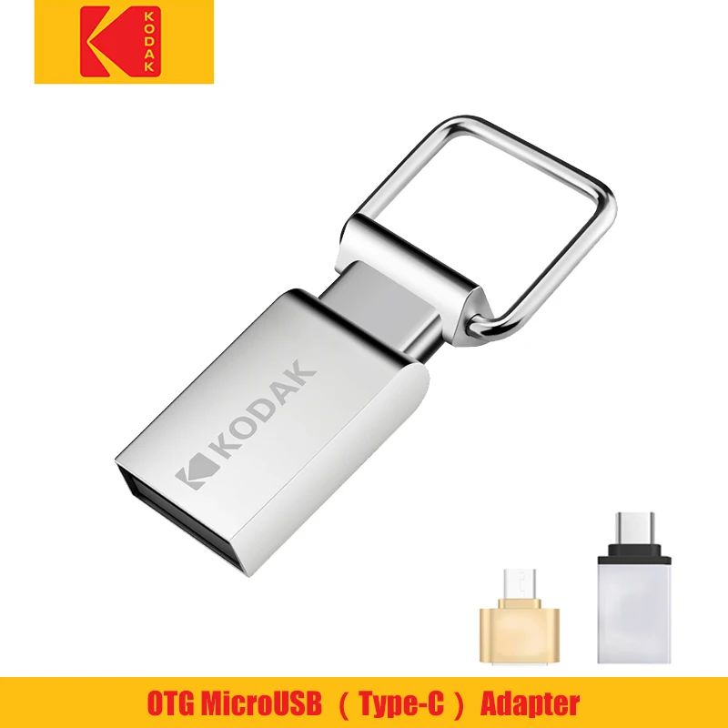 Kodak флеш-накопитель 16 Гб USB Флеш накопитель мини металлический K112 usb s 32 64