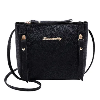 

Women Korean Punk Vintage Bag Ladies PU Crossbody Girl Fashion Shoulder Bag Small Chain Messenger Bags Small Square Package