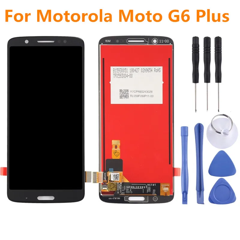 

LCD For Motorola Moto G6 Plus Display LCD XT1926 Touch Screen Digitizer Replace For Moto G6 XT1925 LCD
