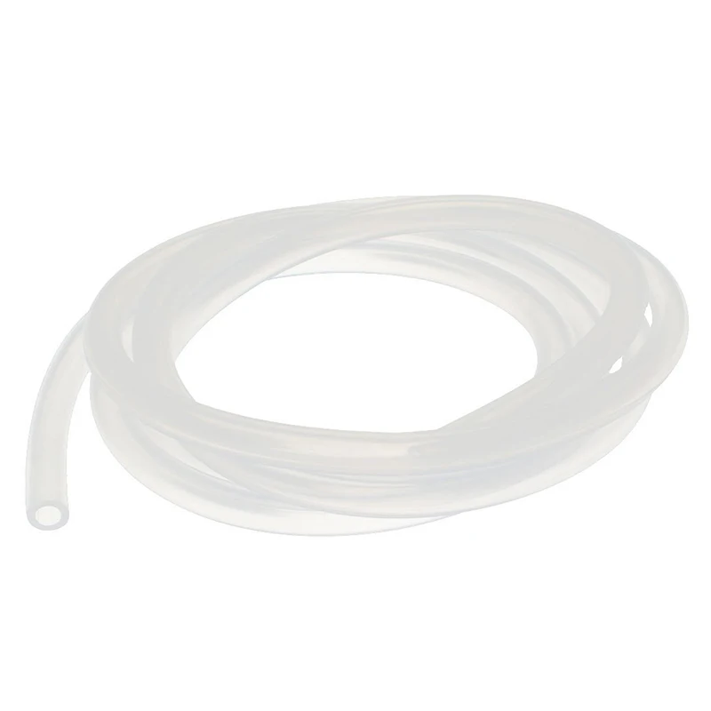 

6mm x 10mm Silicone Food Grade Pipe Beer Water Air Hose Pipe 2 Meters