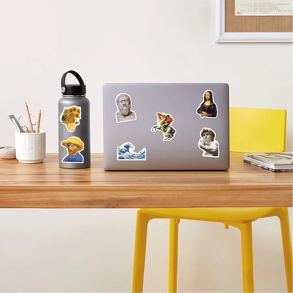 10/30/52PCS World Artist Work David Aesthetic Stickers DIY Travel Luggage Guitar Fridge Laptop Cool Graffiti Sticker Kid Decal 10/30/52PCS World Artist Work David Aesthetic Stickers DIY Travel Luggage Guitar Fridge Laptop Cool Graffiti Sticker Kid Decal