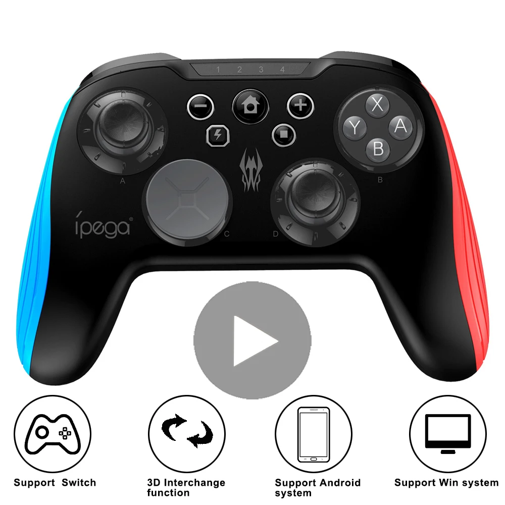 Беспроводное управление Bluetooth для Nintendo Switch PC Phone Геймпад Джойстик Android Trigger