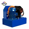 P38 model Compact body 1-1/2 inch hydraulic high pressure hose crimping machine for sales with 8 sets of dies 2