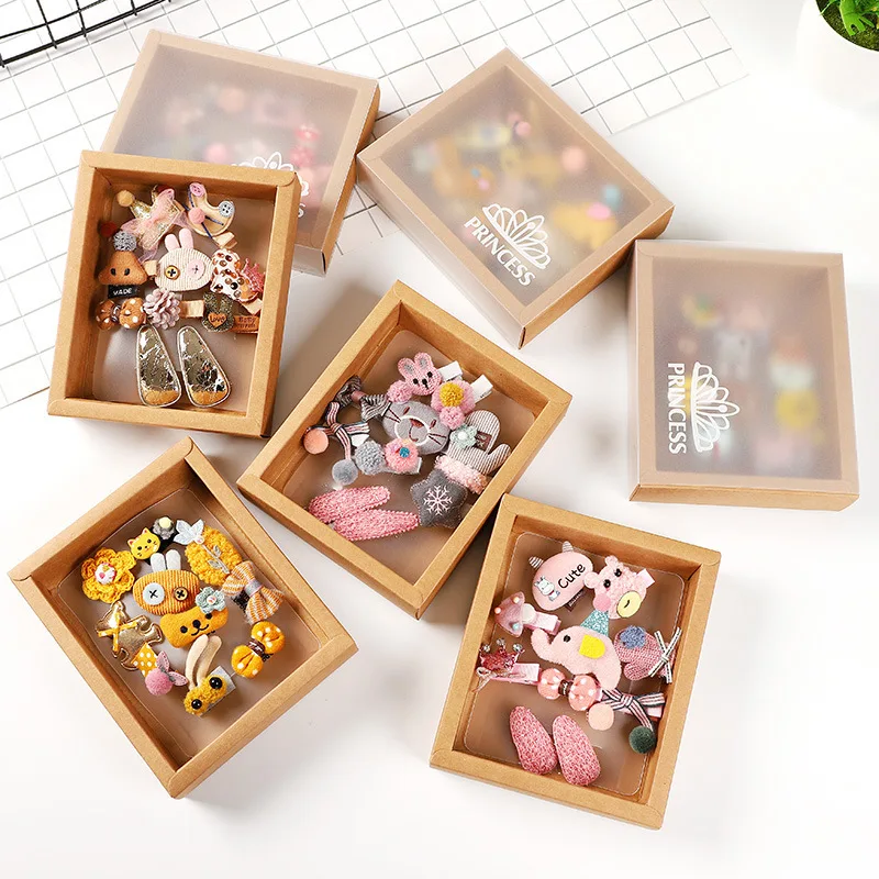 

Children's Hairpin Girls Hair Accessories Baby Headdress Princess Baby Gift Set Super Fairy Cute Hairpin Clip