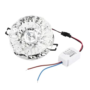 

ICOCO High Quality 3W/5W LED Modern Crystal+Stainless Steel Ceiling Light Fixture Lamp Lighting For House Decoration Hot Sale