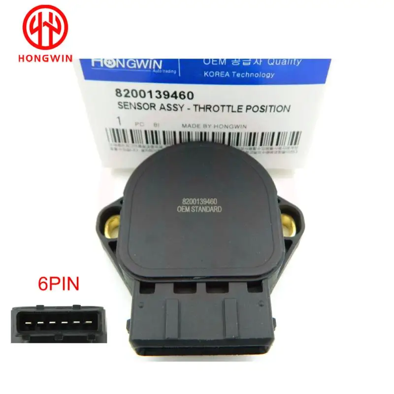 Throttle Position Sensor For Renault Kango Accelerator Pedal Sensor OEM# CTS-4089,7700431918,8200139460