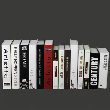 

Home Crafts Decoration Decoration Book Simulation Book English Series Fake Book Simple Modern Props Book Fake Books Fashion