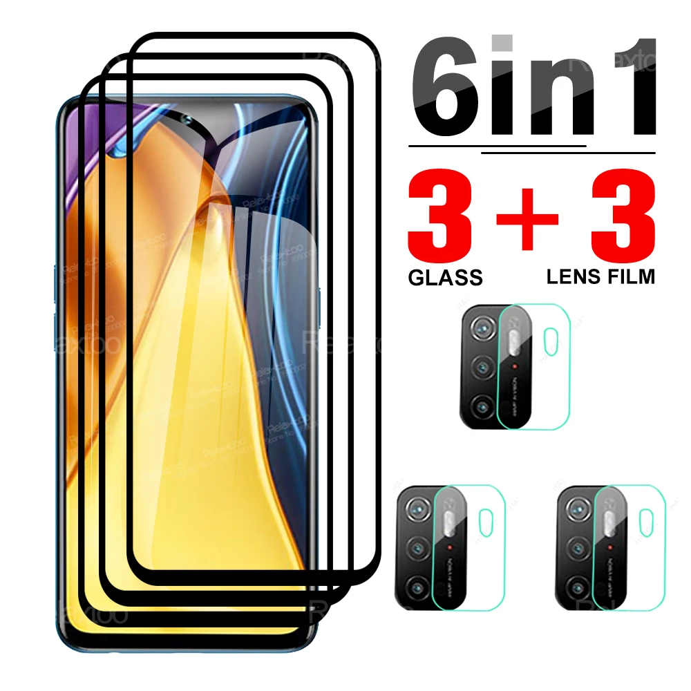 6 в 1 Защитное стекло для камеры Xiaomi Pocophone M3 Pro m3Pro M 3 Pocom3 |