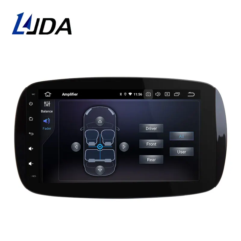LJDA Android 9.0 Car Multimedia Player For Mercedes Benz Smart 2010-2014 GPS Navigation 2 Din Radio Stereo 4G+64G DSP IPS 8 Core LJDA Android 9.0 Car Multimedia Player For Mercedes Benz Smart 2010-2014 GPS Navigation 2 Din Radio Stereo 4G+64G DSP IPS 8 Core