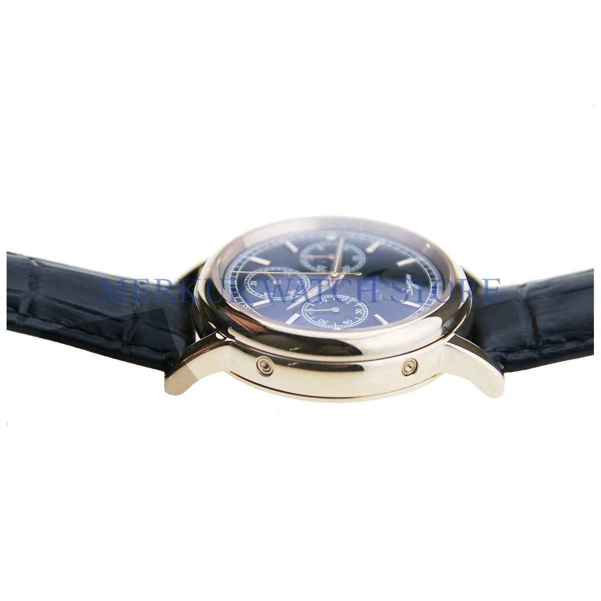Sugess Luminour платье Роскошные Чайка движение Moonphase календарь Мужские механические часы с хронографом