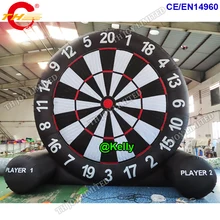 Гигантская надувная футбольная дротика для футбола, коммерческая прочная надувная дротика для гольфа, бильярдная доска