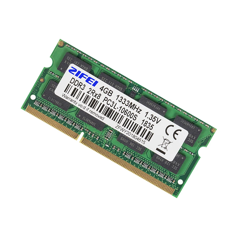 Оперативная Память DDR3L 4 Гб 1600/1333 МГц 204PIN 1 35 в 1R * 8/2R 8 Двойная модель памяти SODIMM для