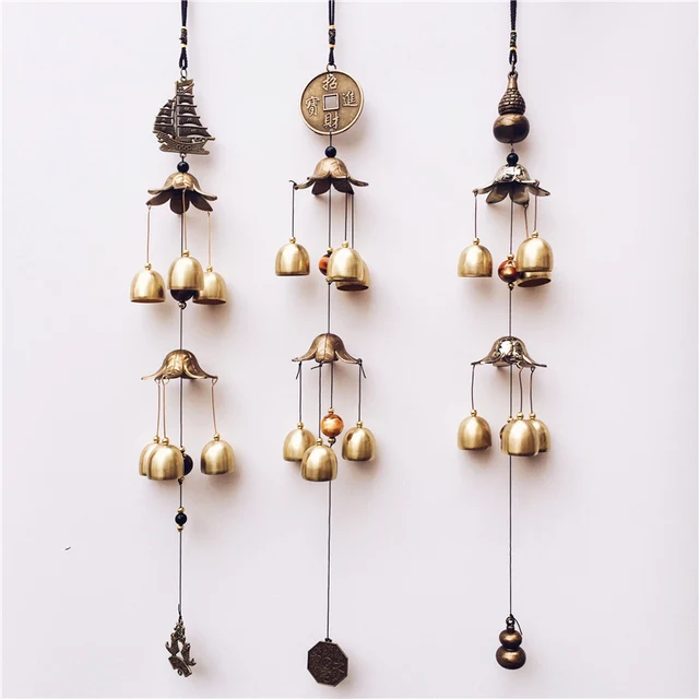 Wind Chimes Garden Copper Bells Windchimes Hanging Decorations Room Decoration 3