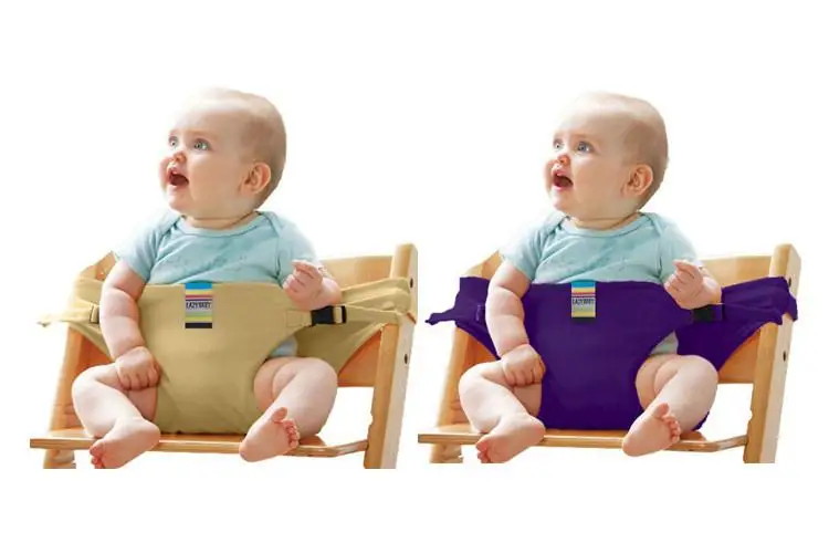 Baby Portable High Chair Feeding Seat Infant Travel Seat Safety Belt Cover KidFM 