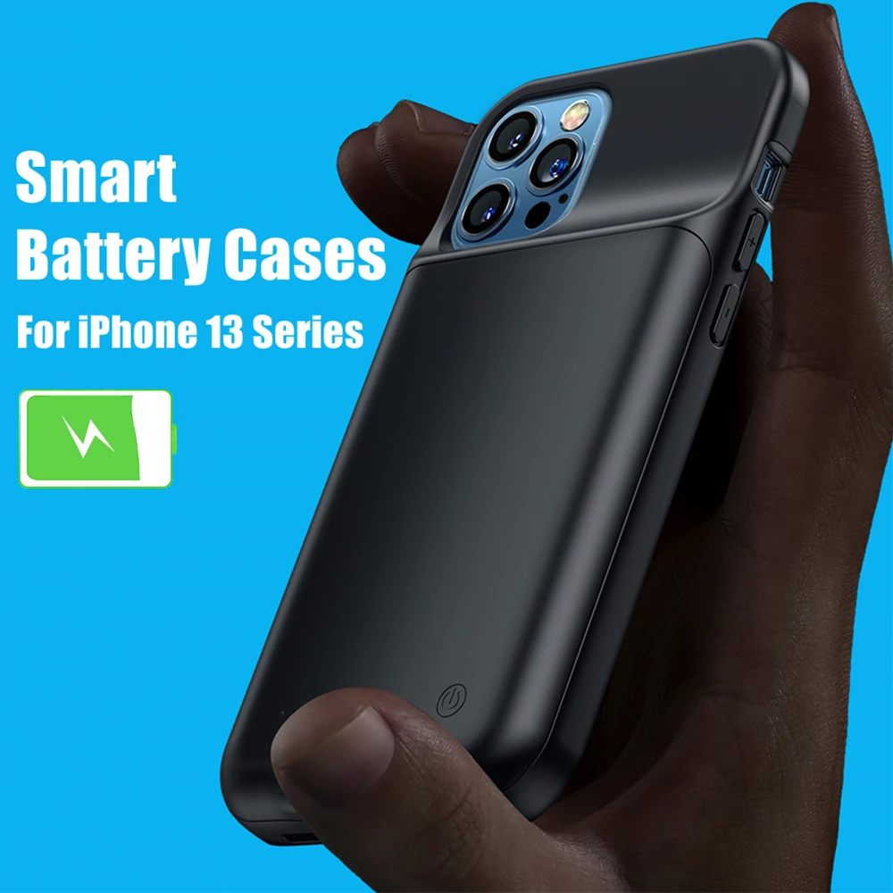 Battery Charger Cases For Iphone 13 Pro Max 13 Pro Powerbank Case