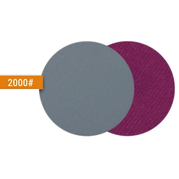 

30Pcs 2\\'\\' 50mm Silicon Carbide Hook & Loop Waterproof Sanding Discs Wet & Dry Circular Saw Blade Woodworking