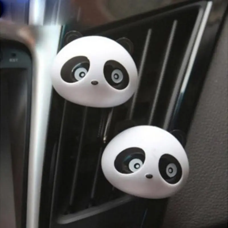 

Cute Panda Car Air Freshener Perfumes Air Ventilation Car Smell Flavors Accessories