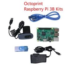 Octoprint For Raspberry Pi 3 Model B Develop Board Kit With the Camera Power Adapter For Ender 3 3D Printer High Quality Octoprint For Raspberry Pi 3 Model B Develop Board Kit With the Camera Power Adapter For Ender 3 3D Printer High Quality