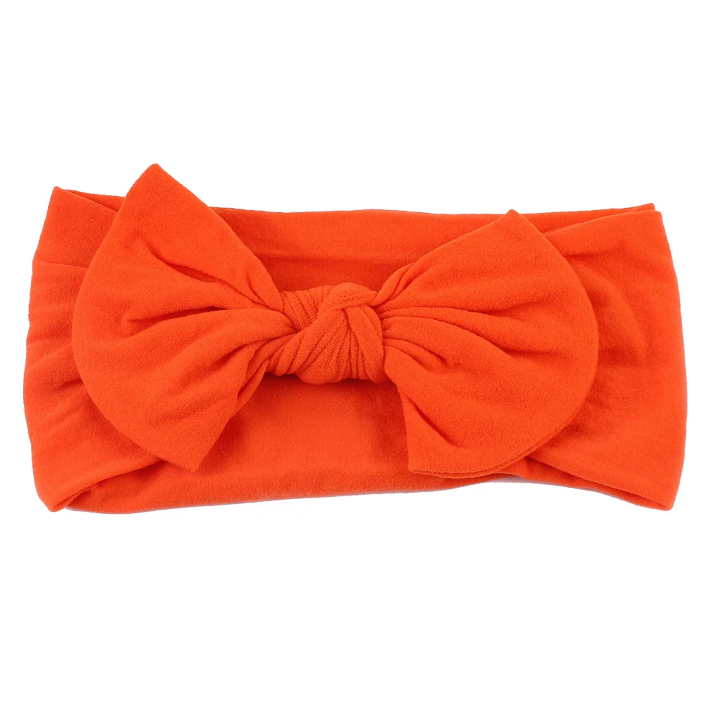 2020 Newborn Toddler Baby Girls Head Wrap Rabbit Big Bow Knot Turban Headband Hair Accessories For 0-2Y Babies Bebe Kids Gifts newborn socks for babies