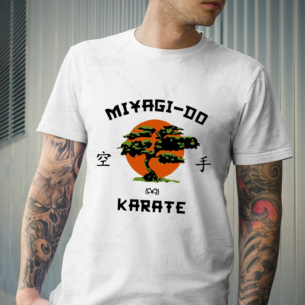 Каратэ Футболка Mr Miyagi Do каратэ смешная Топ тройники 100% хлопок материал|Футболки| |